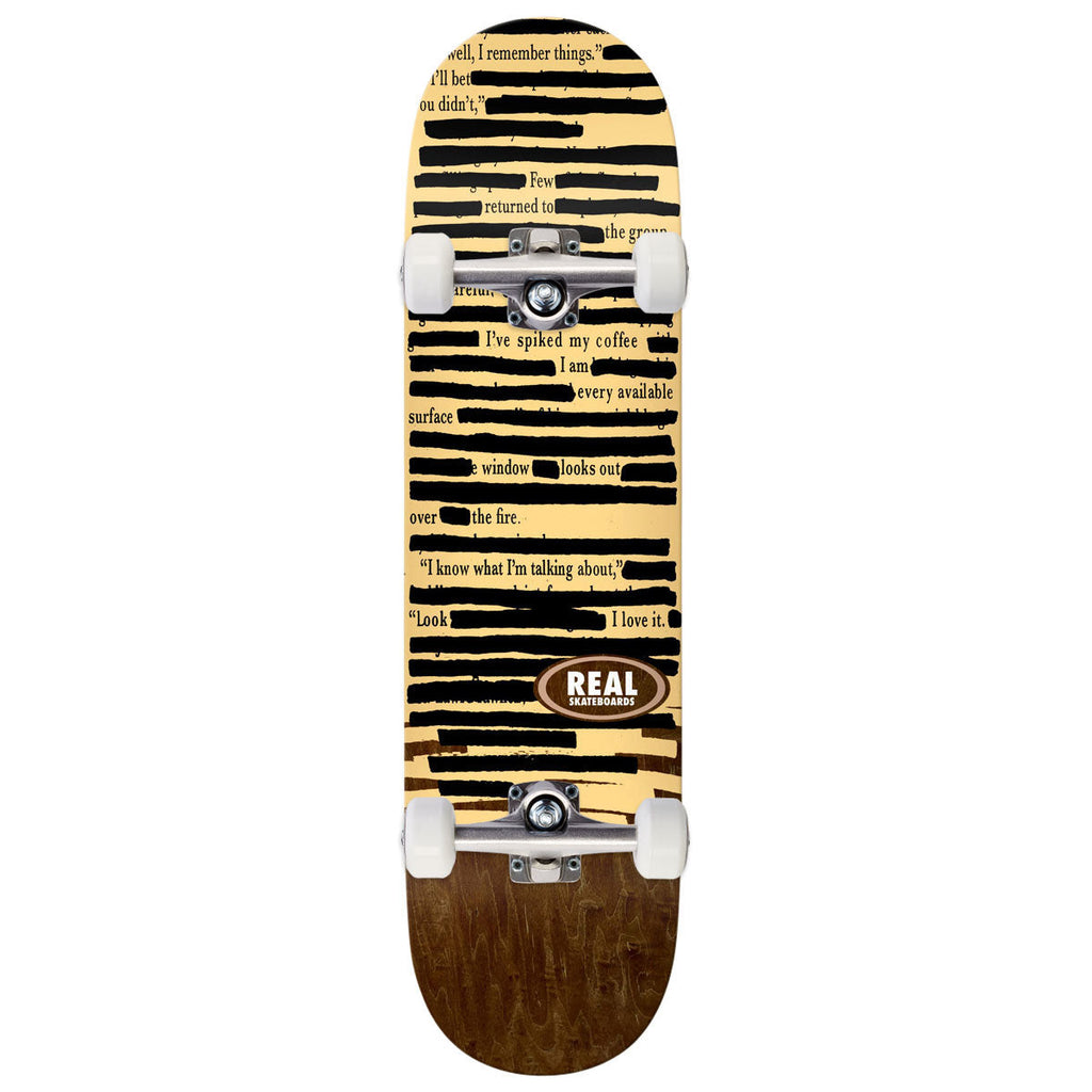 Real Team Non-Fiction Complete Skateboard | 8.38"
