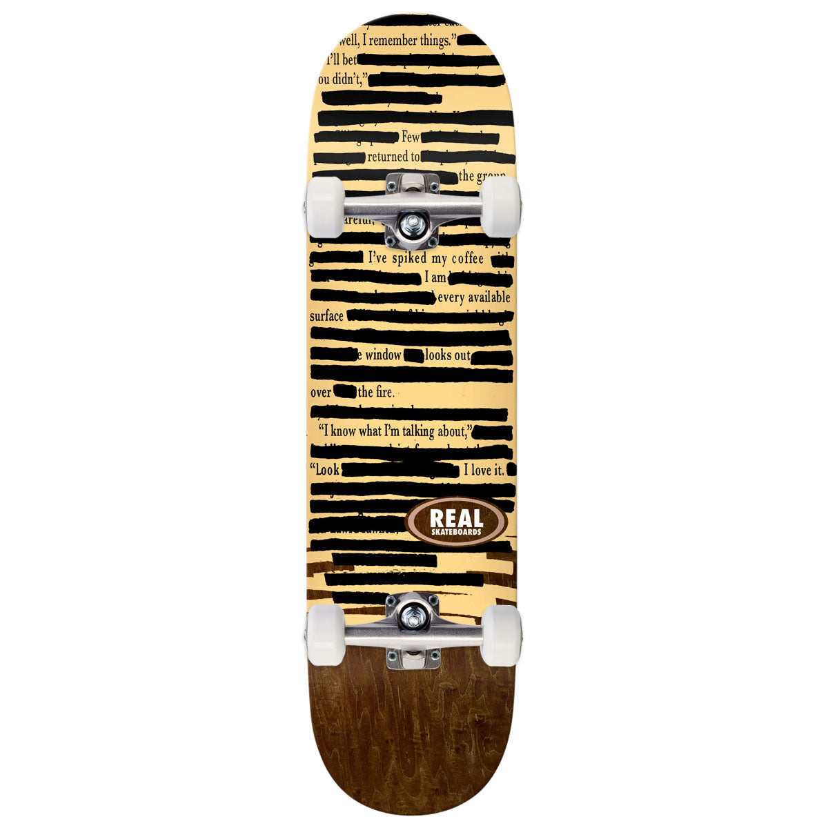 Real Team Non-Fiction Complete Skateboard | 8.38"