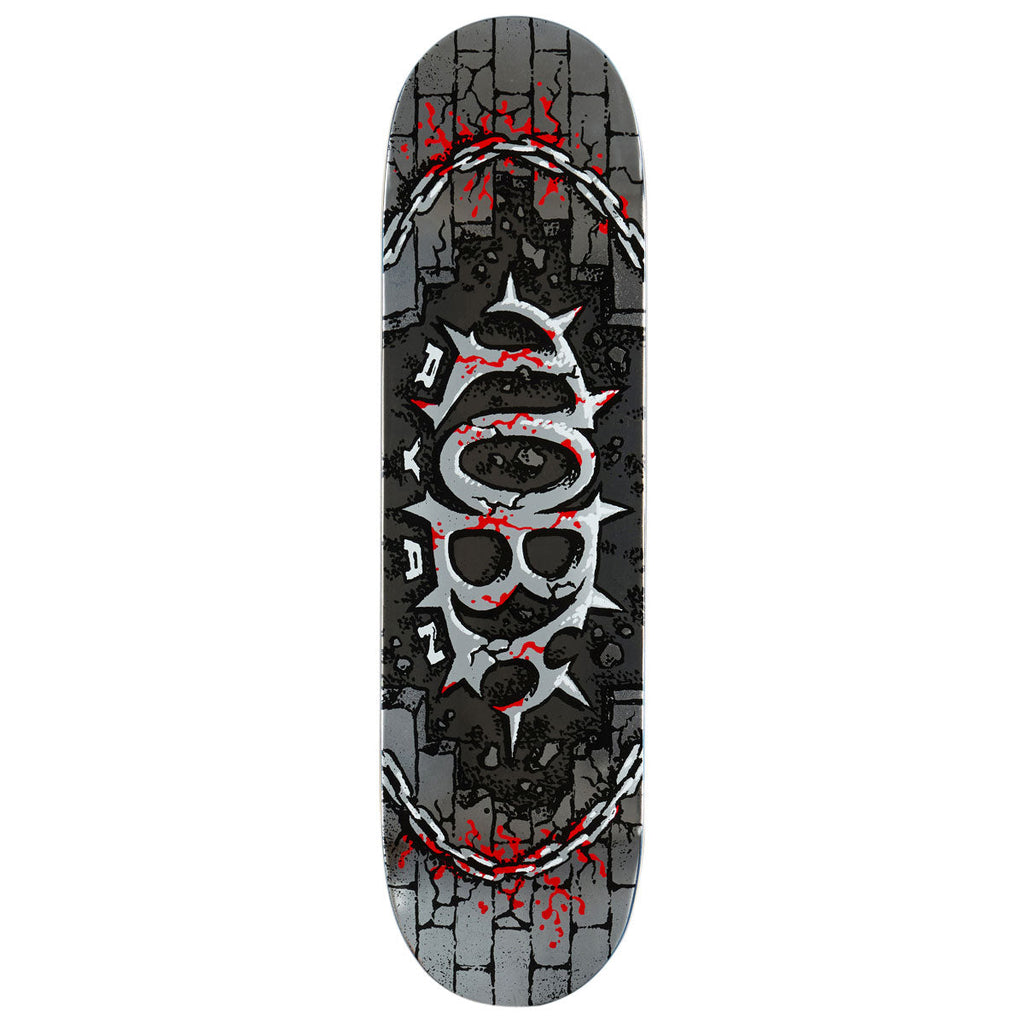 Real Toby Ryan Oval Skateboard Deck | Silver | 8.38"