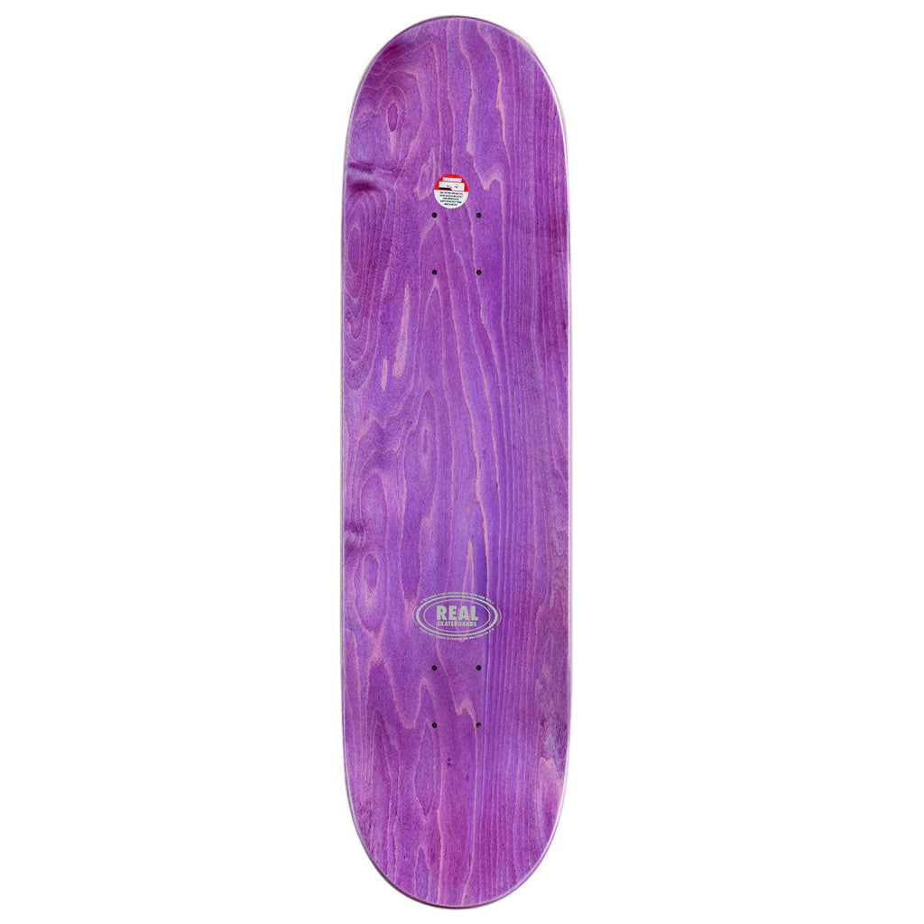 Real Toby Ryan Oval Skateboard Deck | Silver | 8.38"