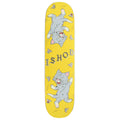 Real Ishod Kitten Scratch Twin Tail Skateboard Deck | Yellow | 8.00"