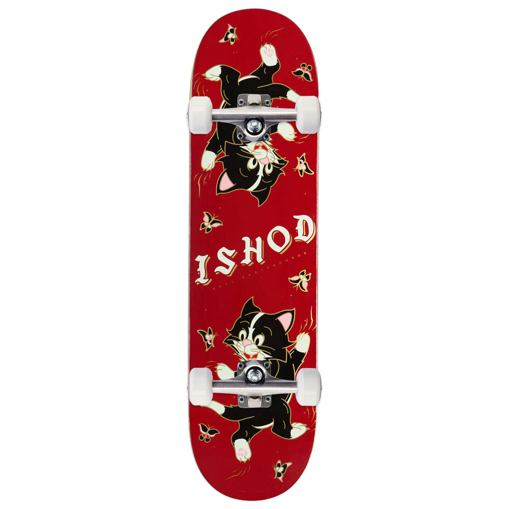 Real Ishod Kitten Scratch Twin Tail Complete Skateboard | 8.25"