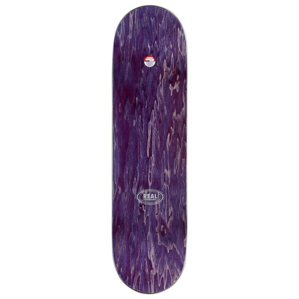 Real Ishod Kitten Scratch Twin Tail Skateboard Deck | Black | 8.50"