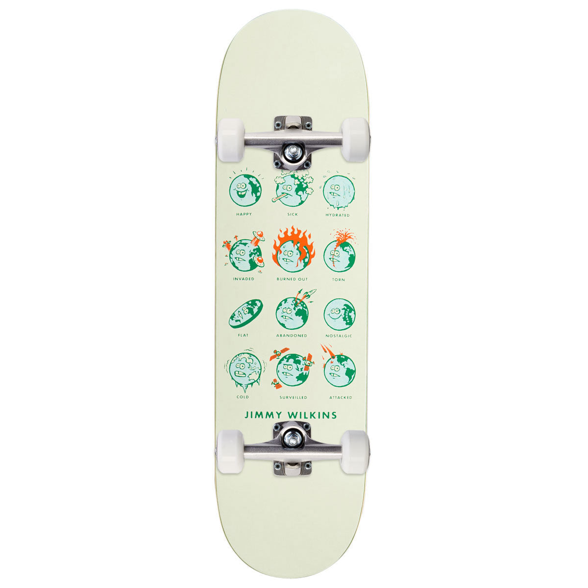 Real Jimmy How Are You Complete Skateboard | Cream | 8.50"