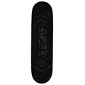 Real Team Barbed Wire Foil Oval Skateboard Deck | Black | 8.50"