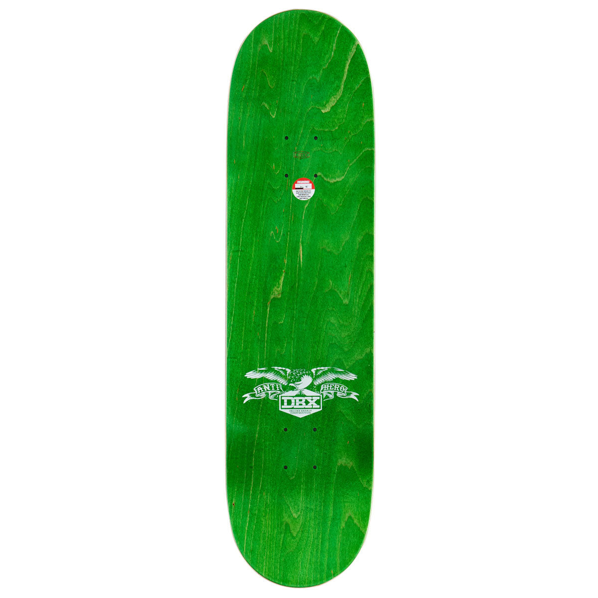 Anti-Hero DBX Daan Roached Out 2 Complete Skateboard | Green | 8.28"