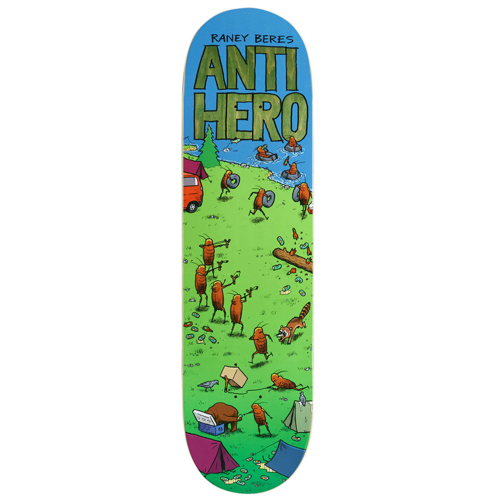Anti-Hero Raney Roached Out 2 Skateboard Deck | Green | 8.62"