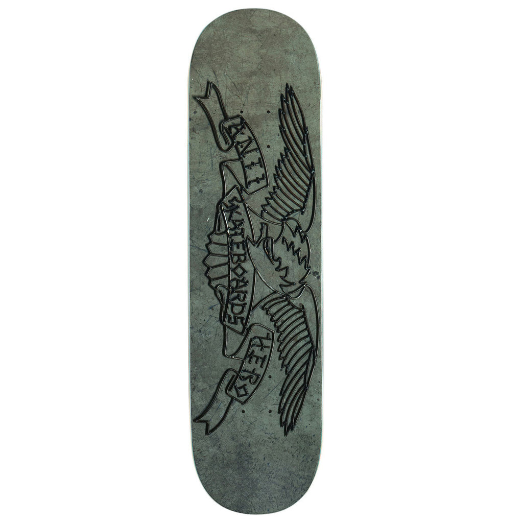 Anti-Hero Treasure Island Eagle Skateboard Deck | Grey | 8.25"