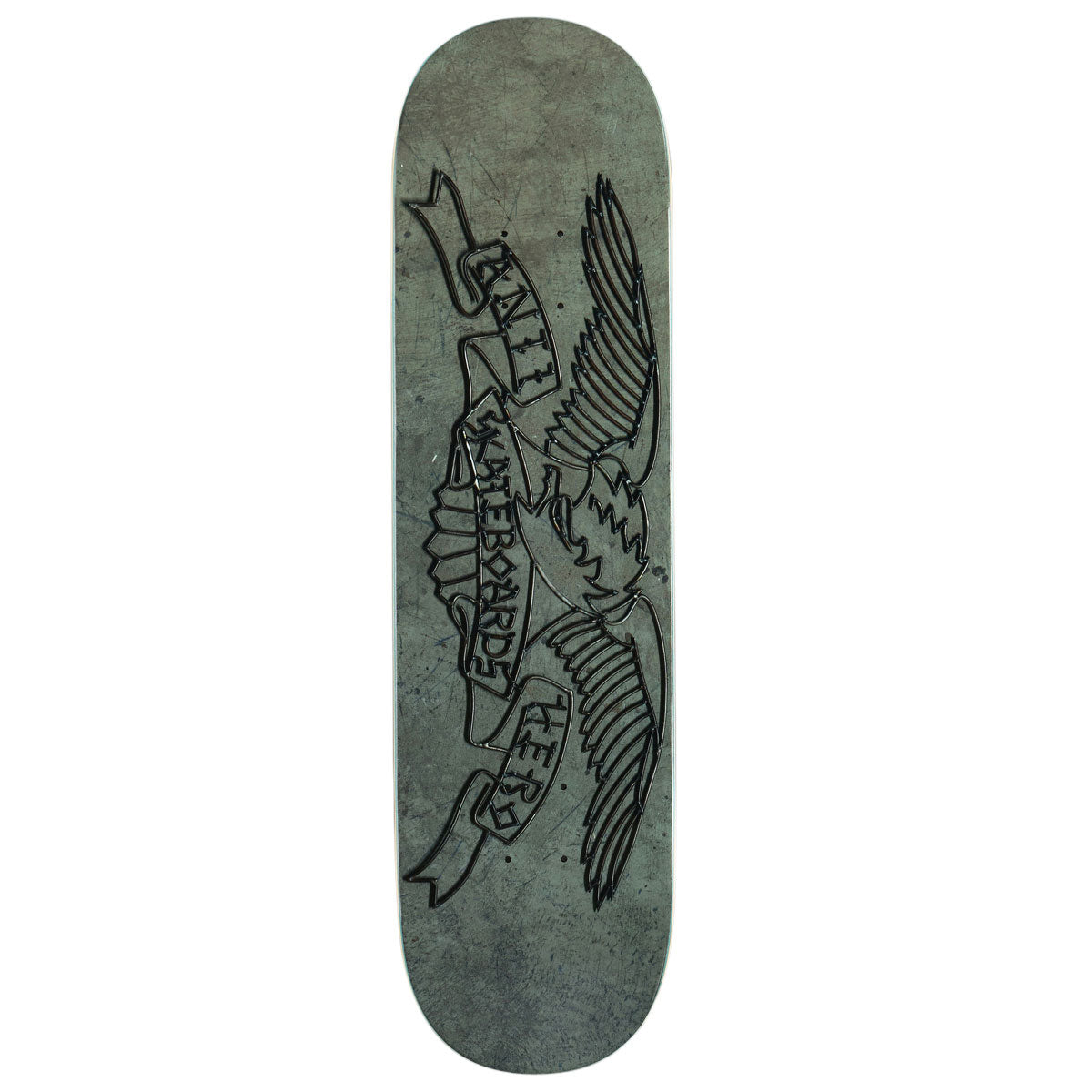 Anti-Hero Treasure Island Eagle Skateboard Deck | Grey | 8.25"