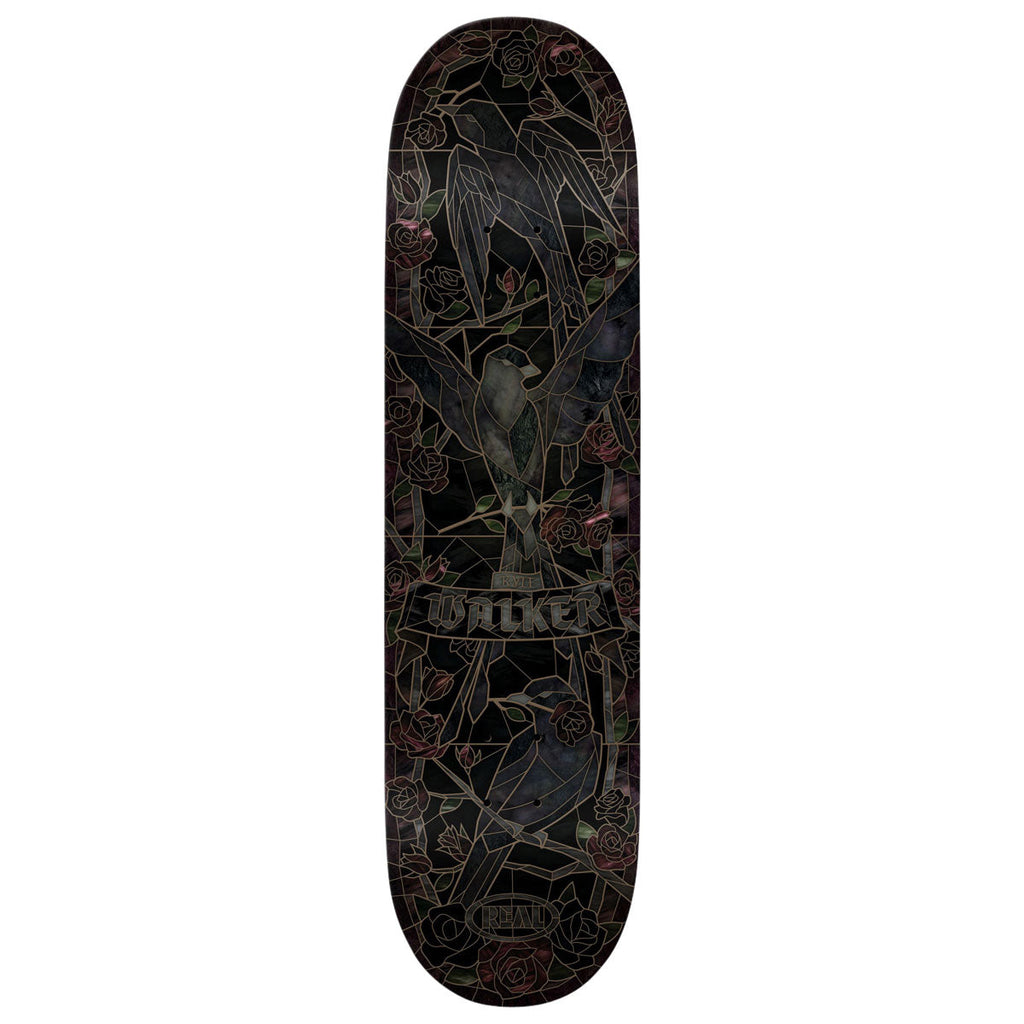Real Kyle Black Sunday Cathedral Skateboard Deck | Black | 8.38"