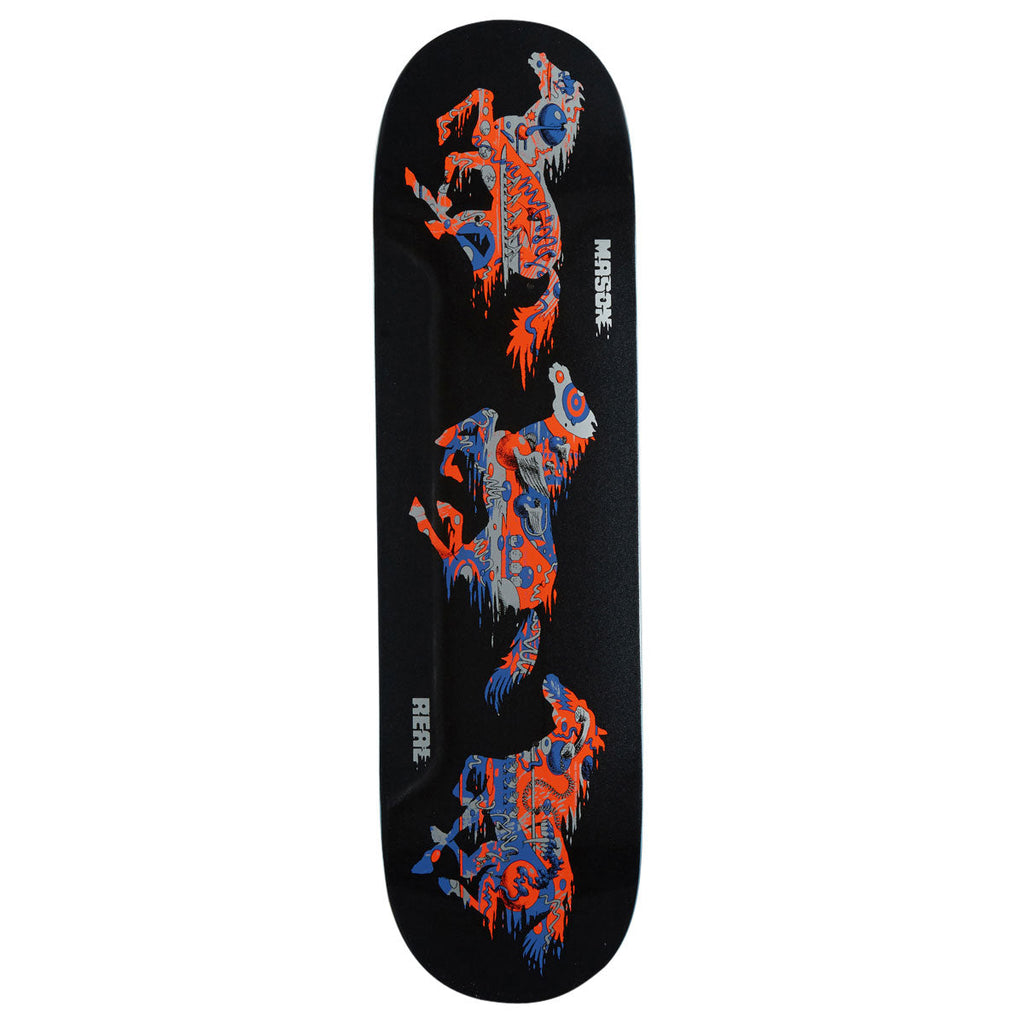 Real DBX Mason Horsepower Skateboard Deck | Black | 8.28"