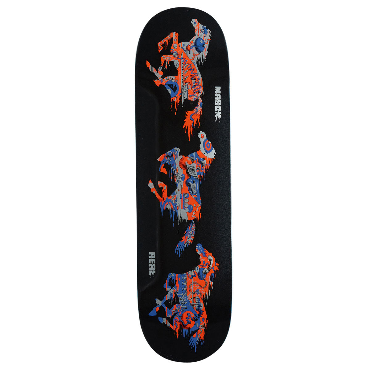 Real DBX Mason Horsepower Skateboard Deck | Black | 8.28"