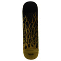 Real Nicole Flames Redux Twin Nose Skateboard Deck | Gold | 8.25"