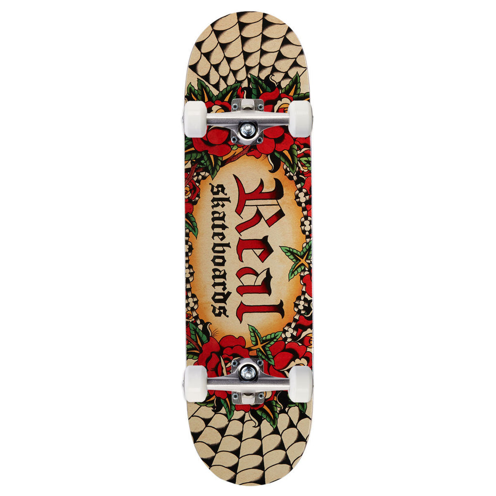 Real Team Oval By Harry Lintell Complete Skateboard | 8.50"