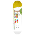 Anti-Hero Daan Porous Walker Round 3 Skateboard Deck | White | 8.25"