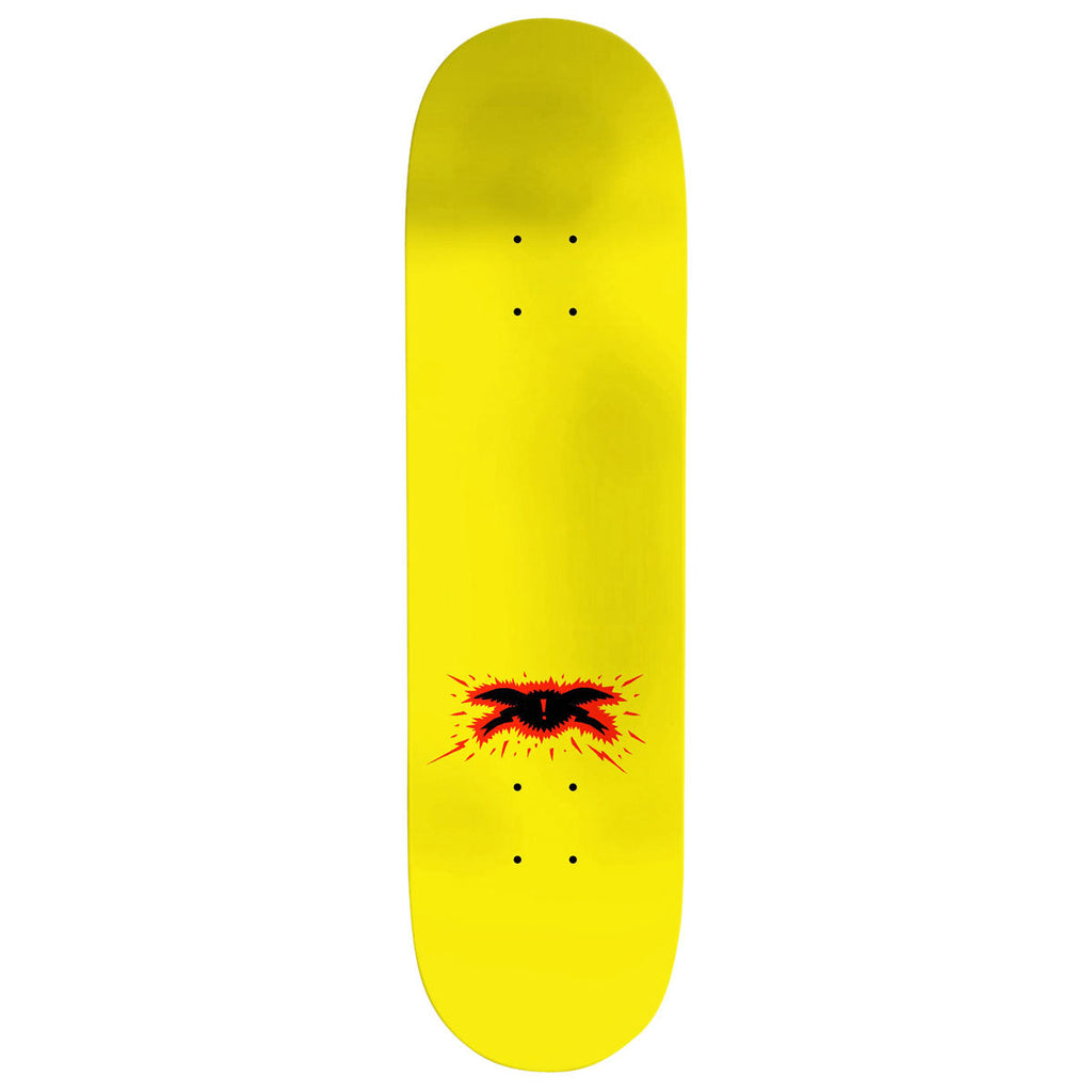 Anti-Hero Grant Caution Skateboard Deck | Yellow | 8.38"
