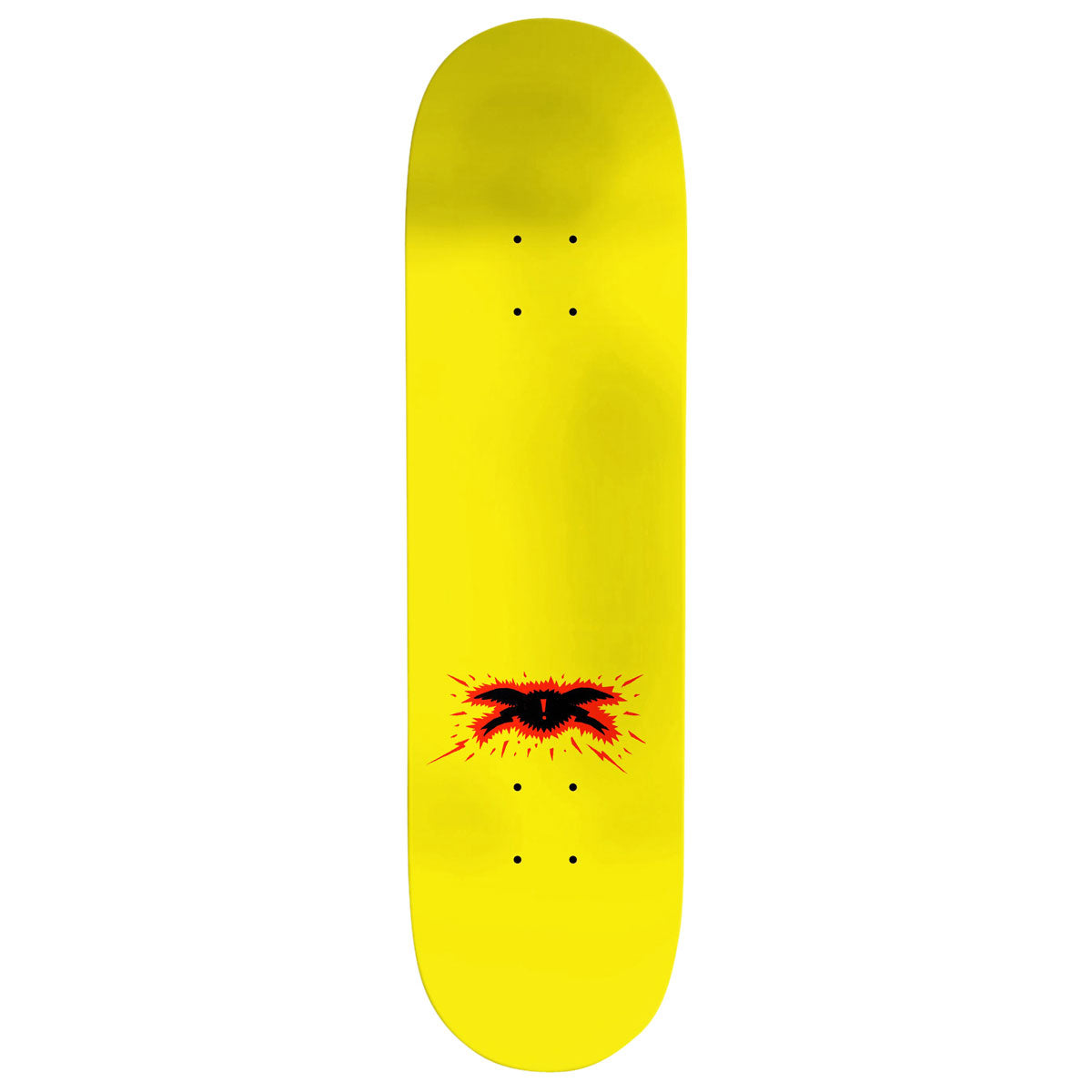Anti-Hero Grant Caution Complete Skateboard | Yellow | 8.38"