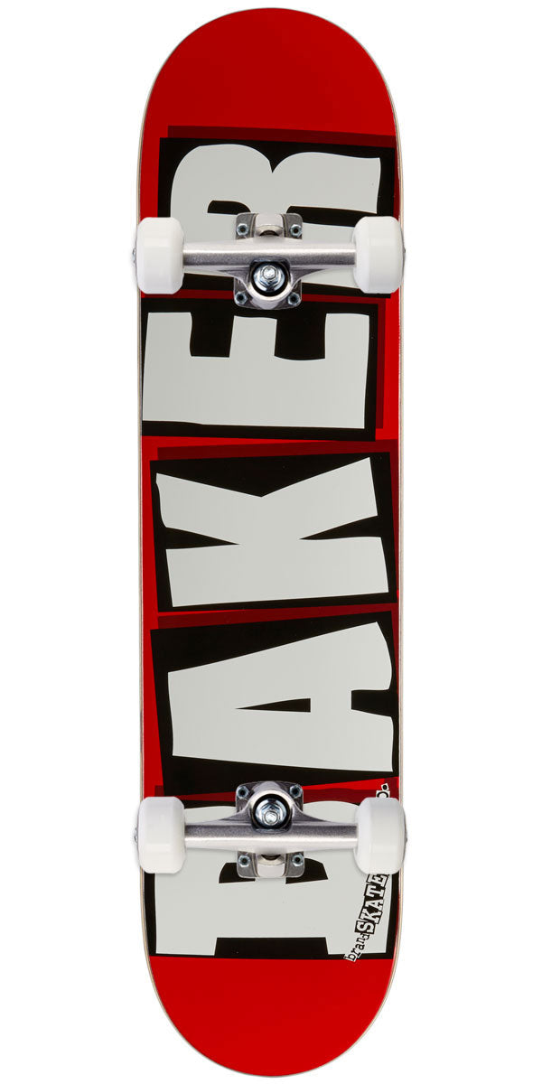 Baker Brand Logo Complete Skateboard | White | 7.56"