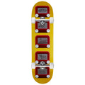 Baker Justin Figgy Figueroa Head On Collision Complete Skateboard | 8.25"