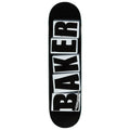 Baker Brand Logo Skateboard Deck | Black/White | 8.125"