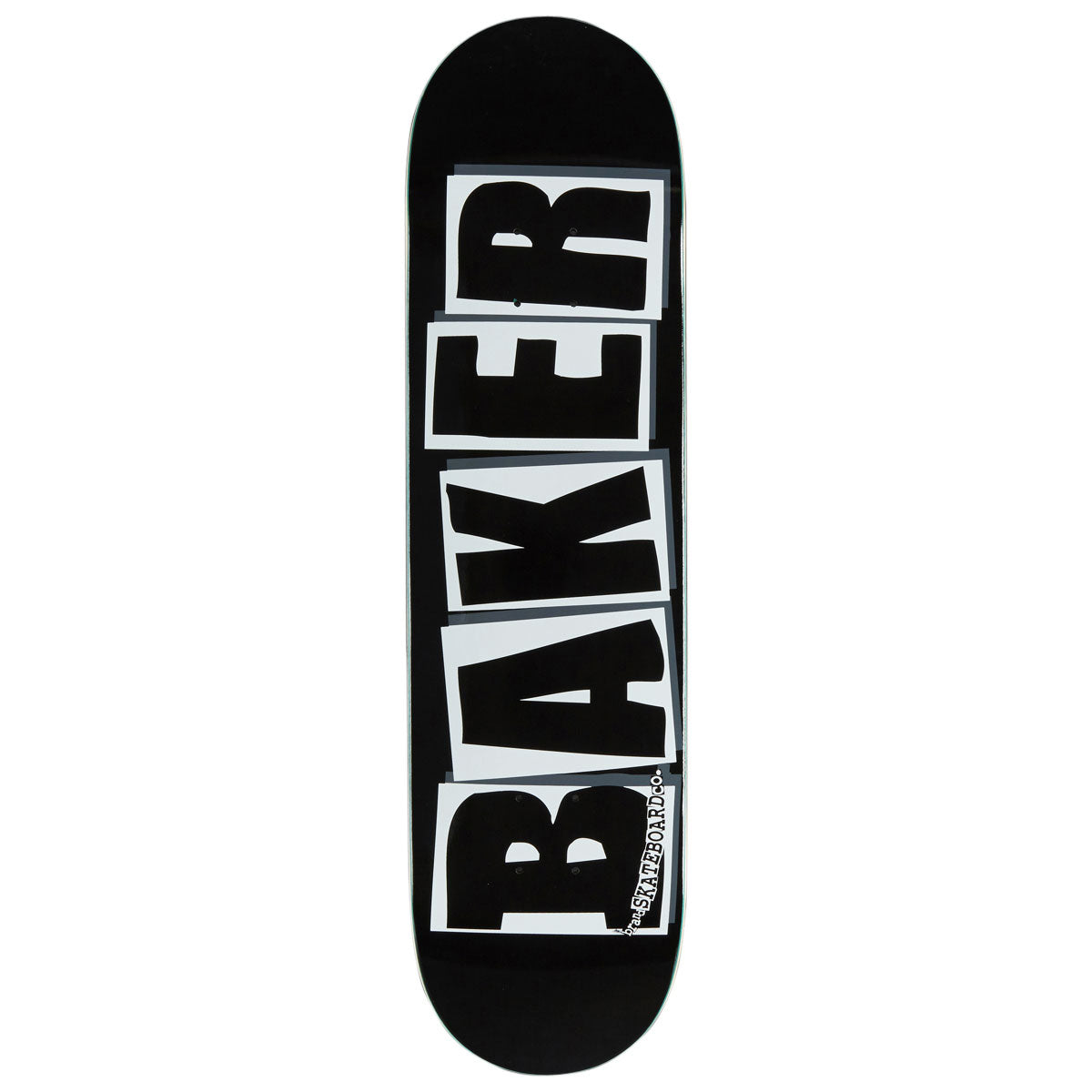 Baker Brand Logo Skateboard Deck | Black/White | 8.125"