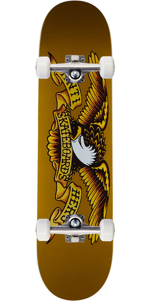 Anti-Hero Classic Eagle Complete Skateboard | Brown | 8.06"