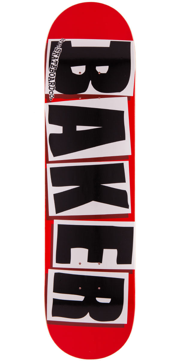 Baker Brand Logo Skateboard Deck | Black | 8.38"
