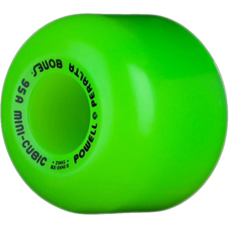 Powell-Peralta Mini Cubics 95A Skateboard Wheels | Green | 64mm