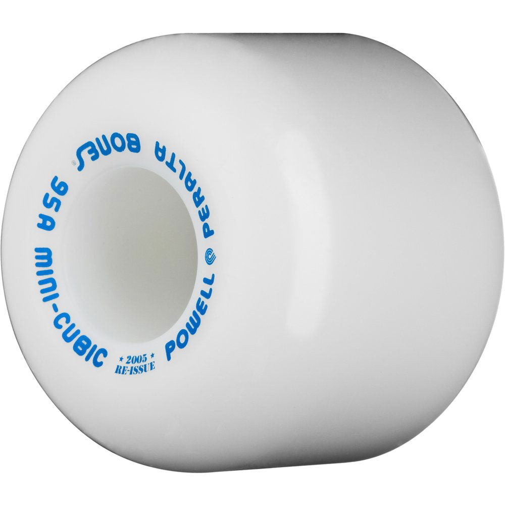 Powell-Peralta Mini Cubics 95A Skateboard Wheels | White | 64mm